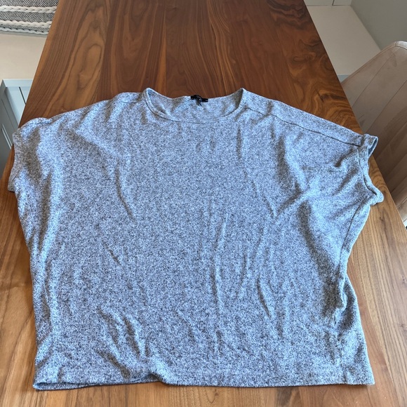 Quince Relaxed Gray Dolman Knit | Minimalist Quiet Luxury L - Picture 2 of 5